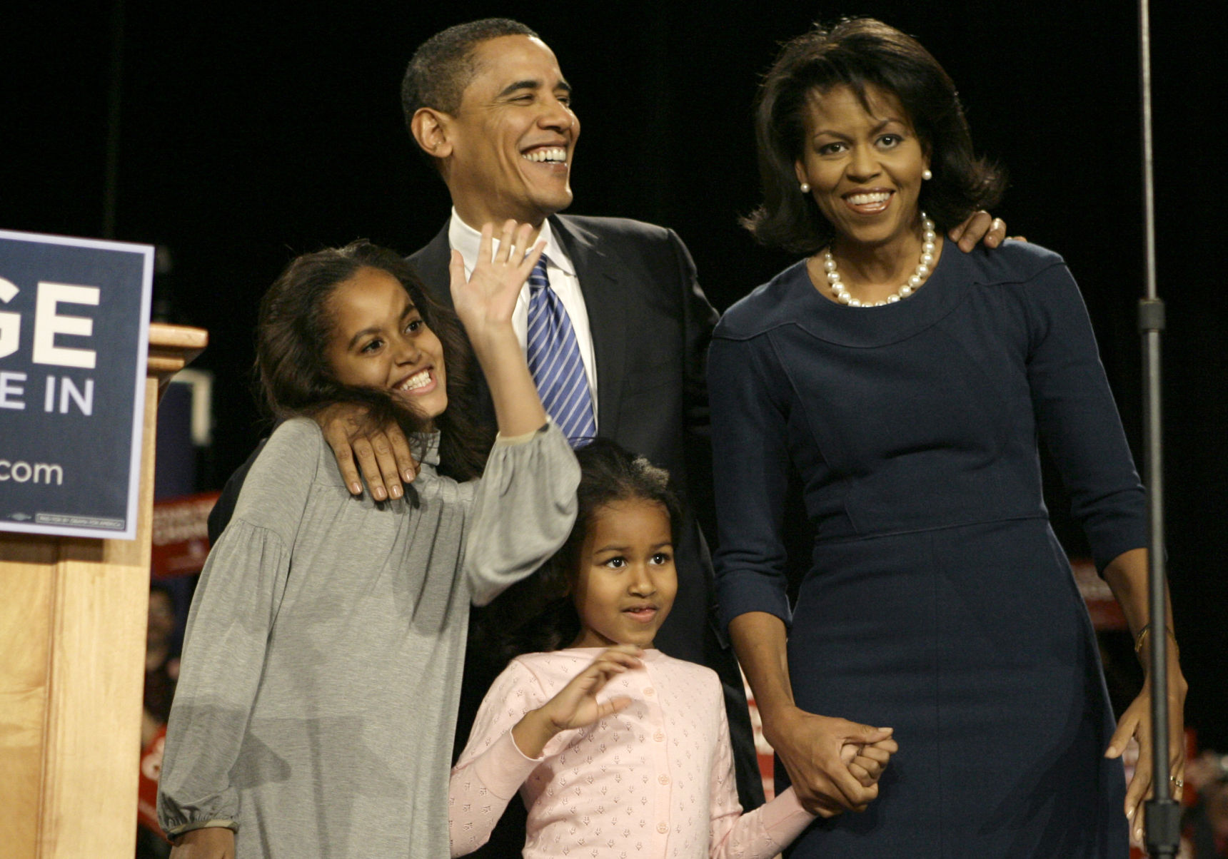 The Obamas, 2008